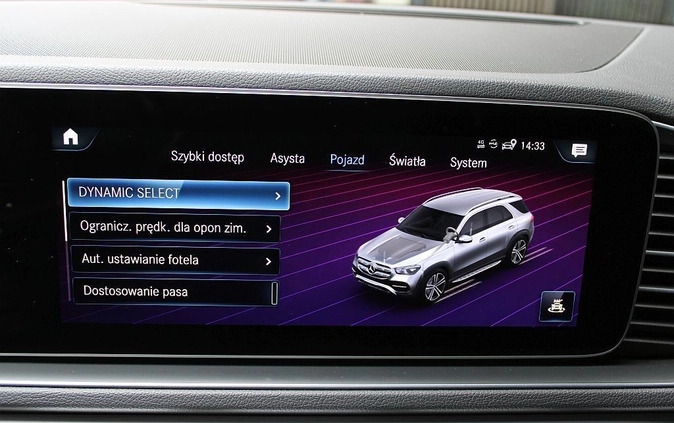 Mercedes-Benz GLE cena 329900 przebieg: 33400, rok produkcji 2020 z Brzeg małe 742
